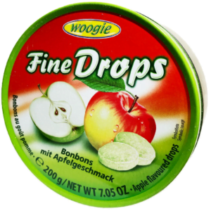 Льодяники Fine Drops 200 г яблуко (10/ящ)