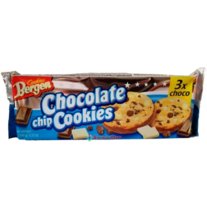 Печиво Bergen Chocolate Chip Cookies 3x Choco 150g