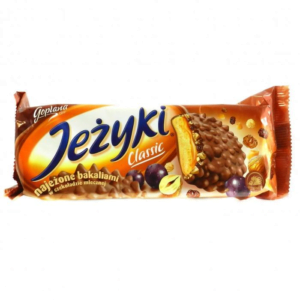 Печиво Jezyki Classic 140г ізюм-лісовий горіх (20/ящ)