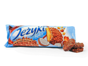 Печиво Jezyki Kokos 140г кокосове (20/ящ)