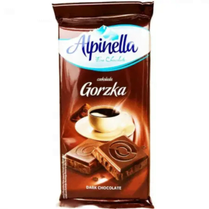 Шоколадка Alpinella чорна 90г.