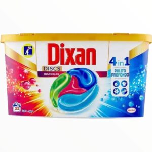 Гель-диски для прання Dixan Multicolor 32шт (6/ящ)